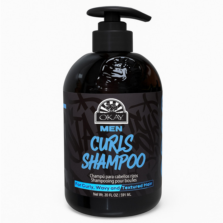 Okay Men Curls Shampoo 20oz