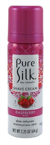 Pure Silk Shave Cream Raspberry Mist 2.25oz