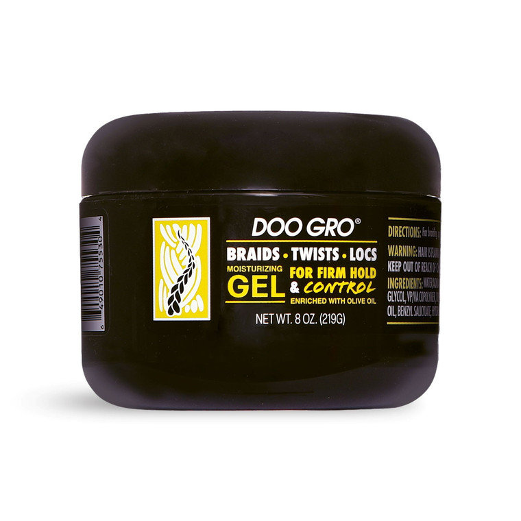 Doo Gro Braids-Twists-Locs Moisturzing Gel Firm Hold 8oz