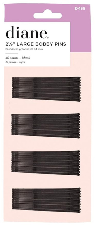 Diane Bobby Pins 2Inch Black 60 Count