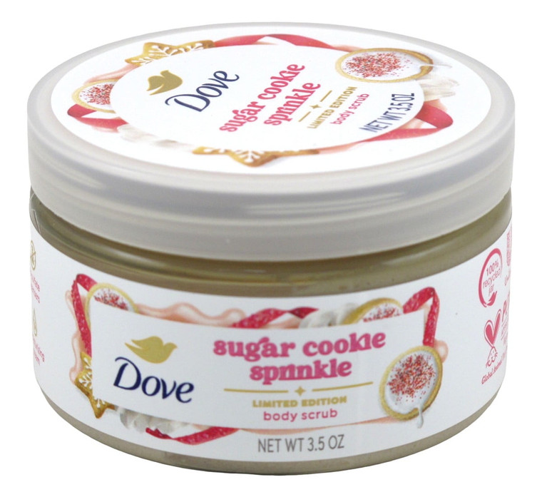 Dove Body Scrub Sugar Cookie Sprinkle Jar 3.5oz