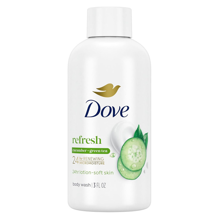 Dove Body Wash Refresh Cucumber + Green Tea  3oz