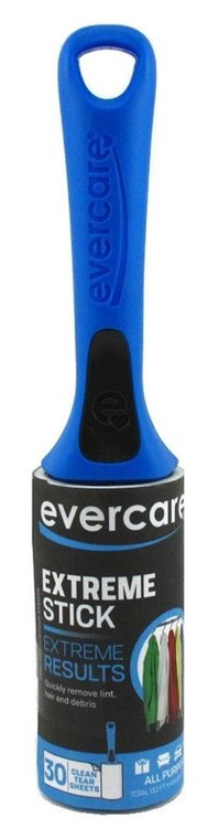 Evercare Lint Roller Easy Reach Extreme Stick 30 Sheets
