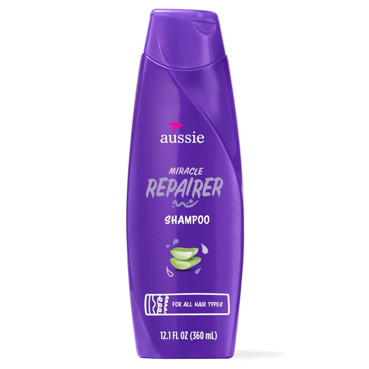 Aussie Shampoo Miracle Repairer With Aloe 12.1oz