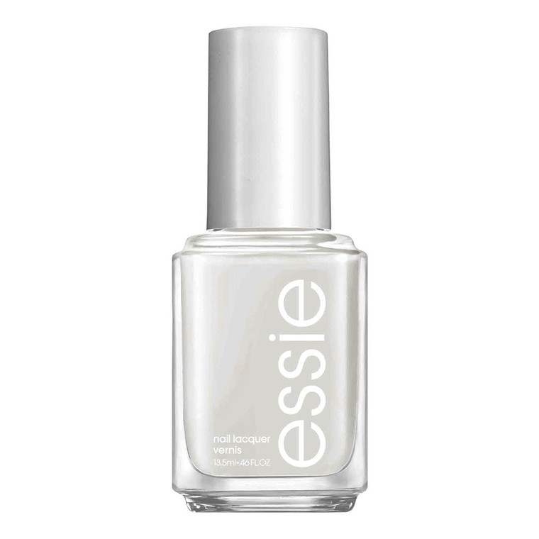 essie salon-quality nail polish vegan snowy white Blanc, 0.46 Oz