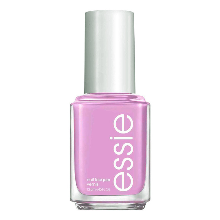 essie salon-quality nail polish vegan soft purple Go Ginza, 0.46 Oz