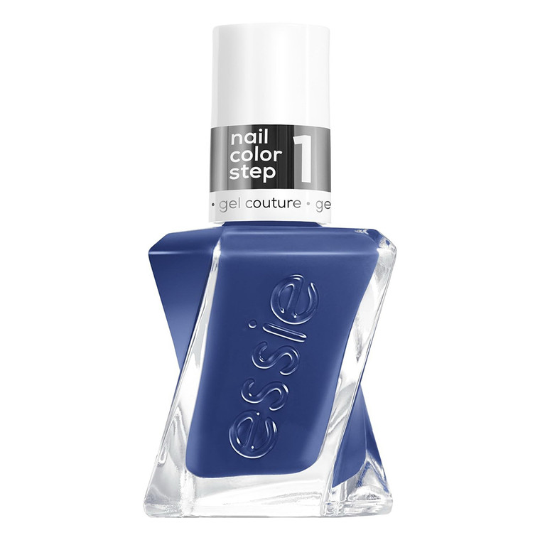 essie gel couture gel-like nail polish vegan blue statement peace, 0.46 Oz