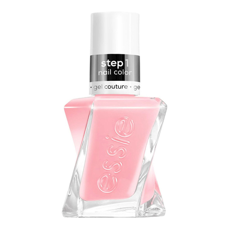 essie gel couture gel-like nail polish vegan formula pink gossamer garments, 0.46 Oz
