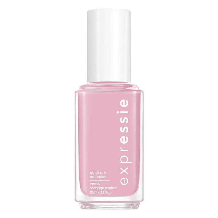 essie Expressie Quick-Dry Nail Polish Soft Lilac Purple Nail Polish Throw It On, 0.33 Oz