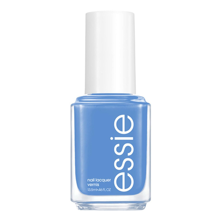 essie salon-quality nail polish vegan cornflower blue Ripple Reflect, 0.46 Oz