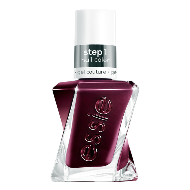 essie gel couture gel-like nail polish vegan purple model clicks, 0.46 Oz