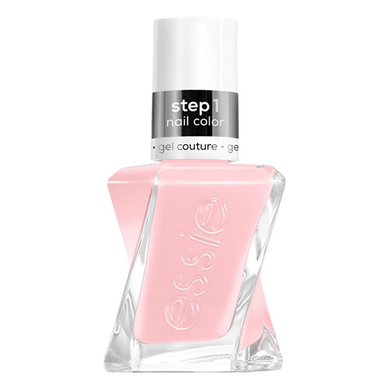 essie gel couture gel-like nail polish vegan pink sheer fantasy, 0.46 Oz