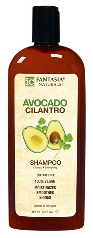 Fantasia Ic Moist Shampoo Avocado Cilantro 12Oz