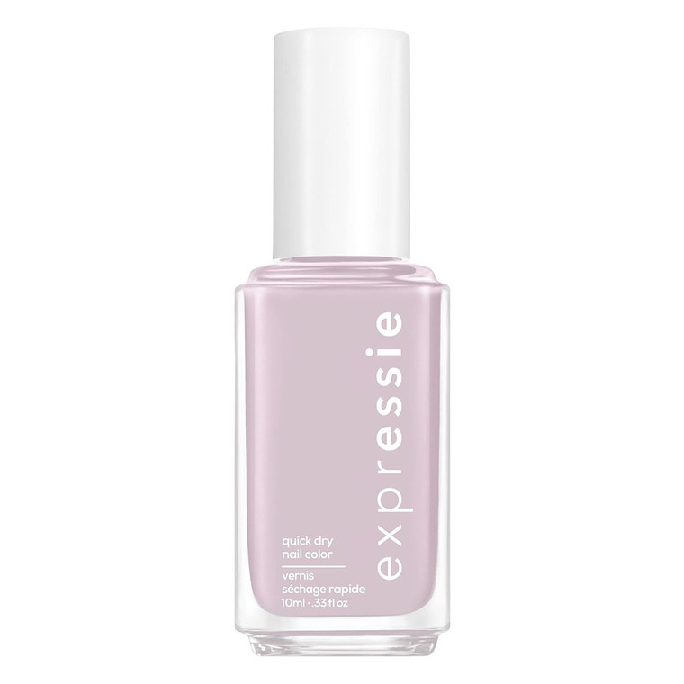 essie expressie quickdry nail polish vegan formula gray World As A Canvas, 0.33 Oz