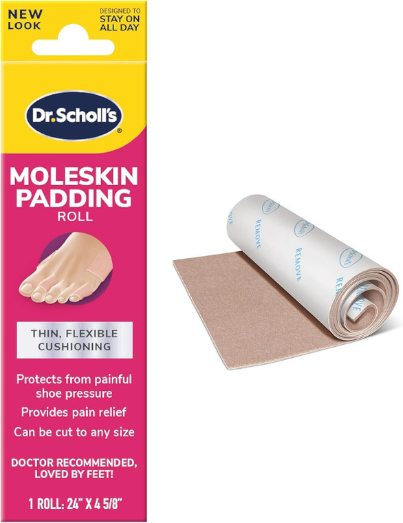 Dr. Scholls Moleskin Padding Roll