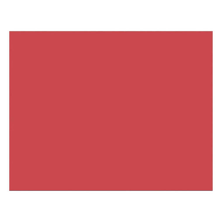 Pacon Railroad Poster Board Red for School and Art Use 28 x 22 In 1 Ea