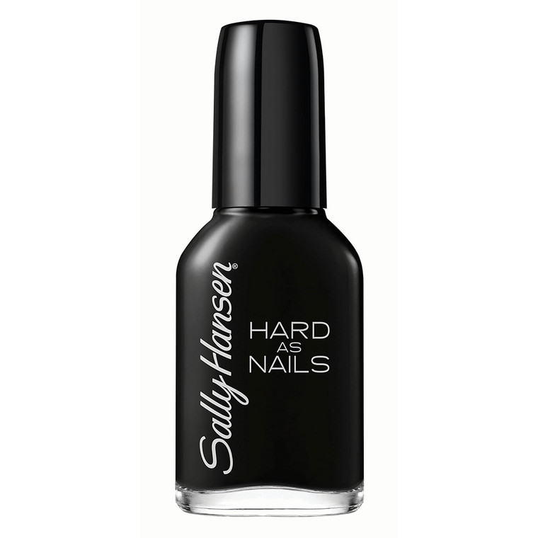 Sally Hansen Hard As Nails Nail Color Strengthening Protective Formula Black Heart 0.45 Oz