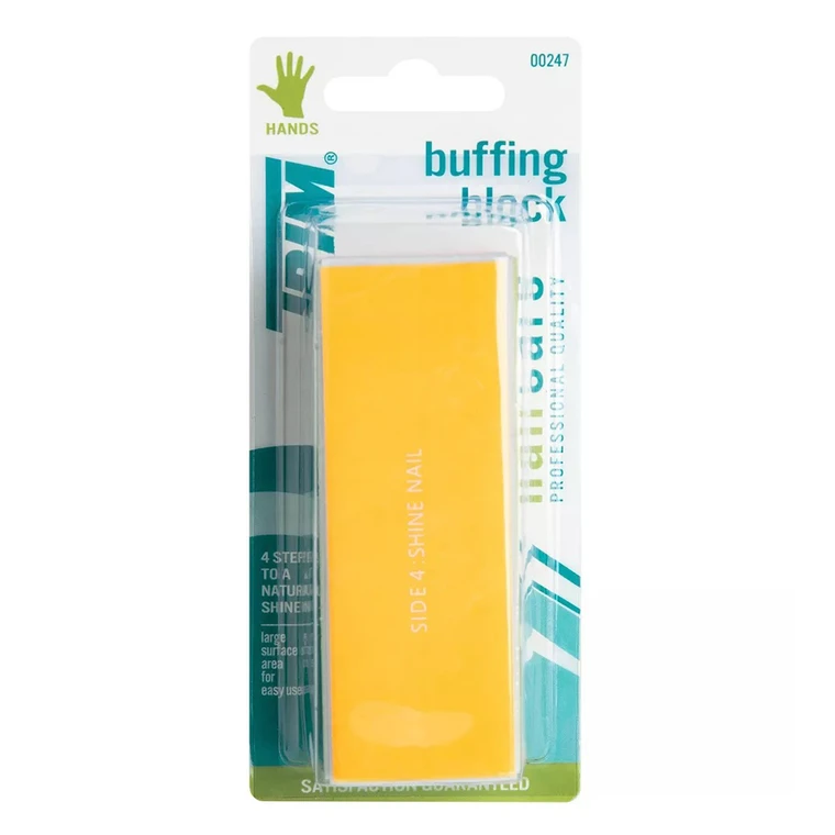 Trim Emery Buffing Block Multi-Surface Nail Tool 1 Ea