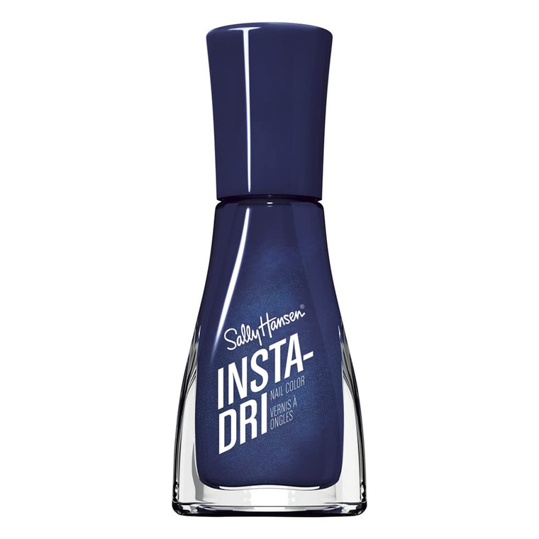 Sally Hansen Insta-Dri Nail Polish Quick-Dry One-Stroke Midnight Drive 0.31 Oz