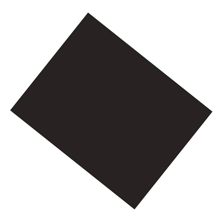 UCreate Premium Coated Poster Board Black 28 inch x 22 inch 1 Ea