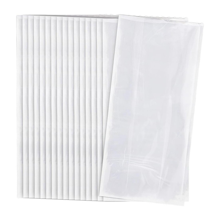 Cello Bags Clear Durable Plastic 30 Ea