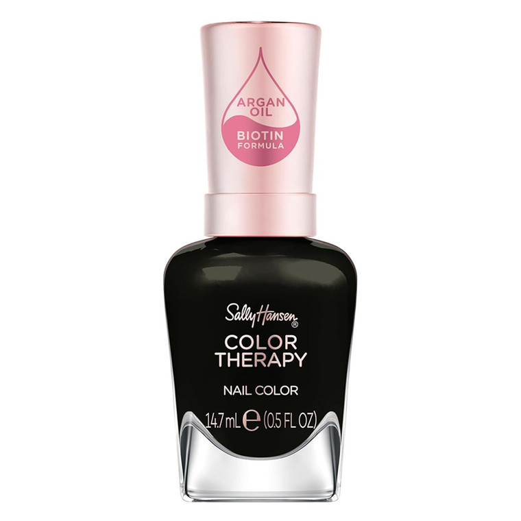 Sally Hansen Color Therapy Nail Polish Nourishing Argan Oil Infused Everything Zen 0.5 Oz