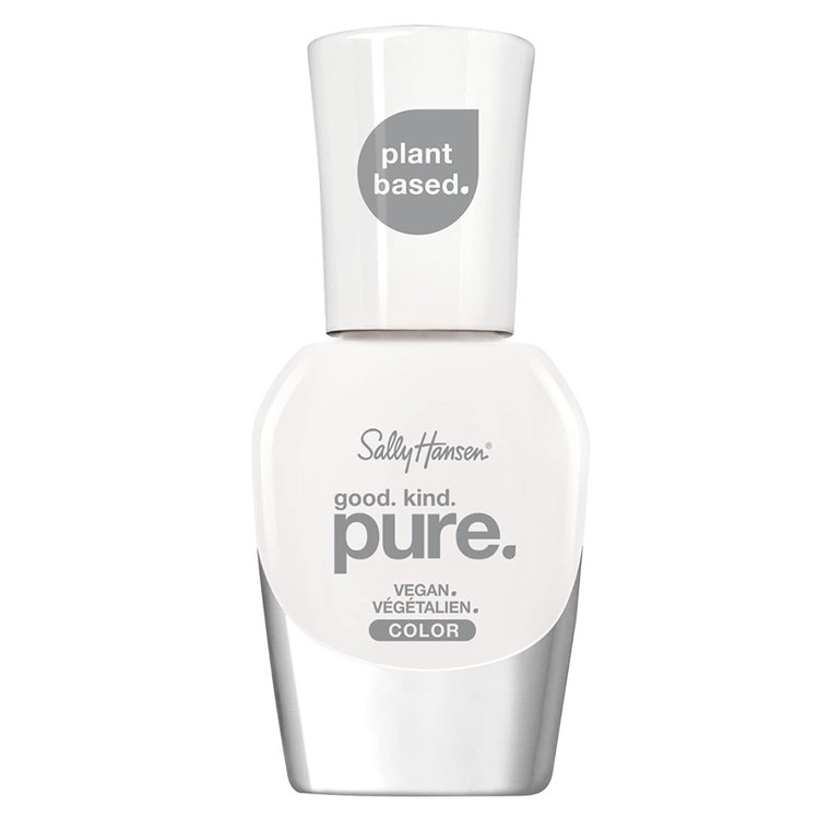 Sally Hansen Good.Kind.Pure Nail Polish Plant-Based Vegan Light Lychee 0.33 Oz
