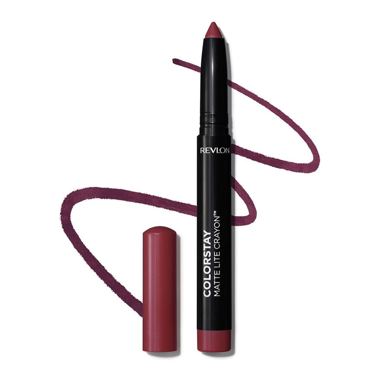 CoverGirl Matte Lip Crayon On Cloud Wine Creamy Longwear Color 0.04 Oz