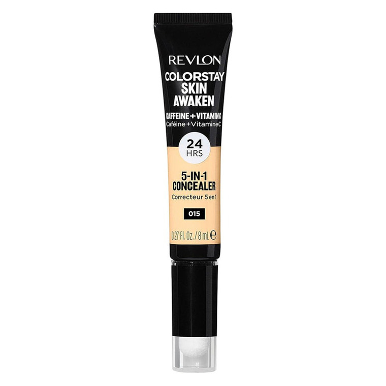 Revlon Skin Awaken 5-in-1 Concealer Light Caffeine Vitamin C 0.27 Oz