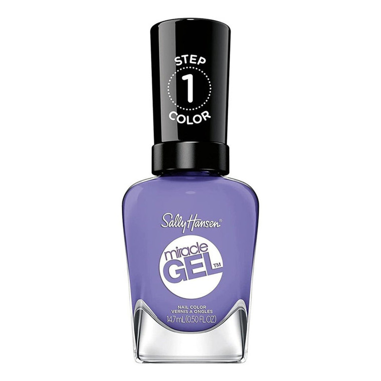 Sally Hansen Miracle Gel Nail Polish Desert Oasis Collection Longwear Chip-Resistant Bold Shine Knowledge Is Flower 0.5 Oz