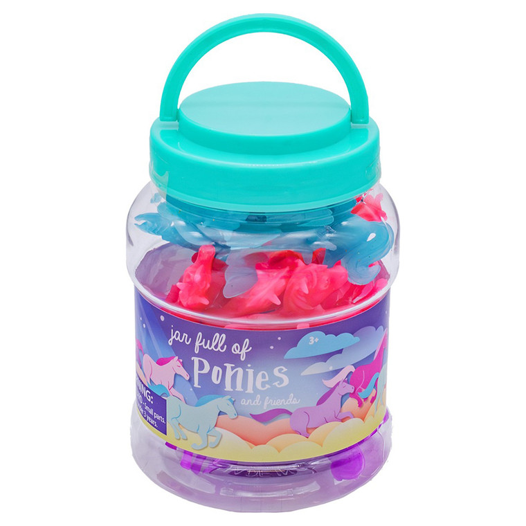 Toysmith Jar Full of Ponies Assorted Figurines 1 Ea