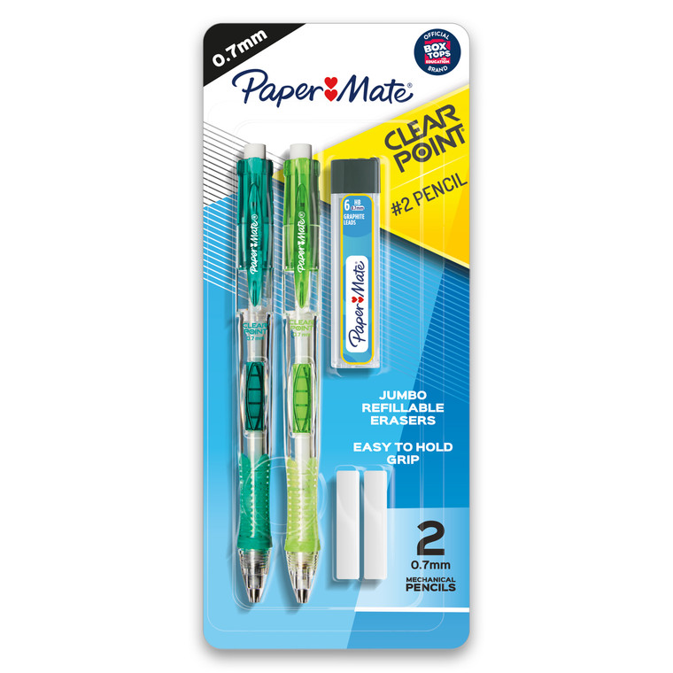 Paper Mate Clearpoint Mechanical Pencil Sets, 0.7mm, HB 2 lead