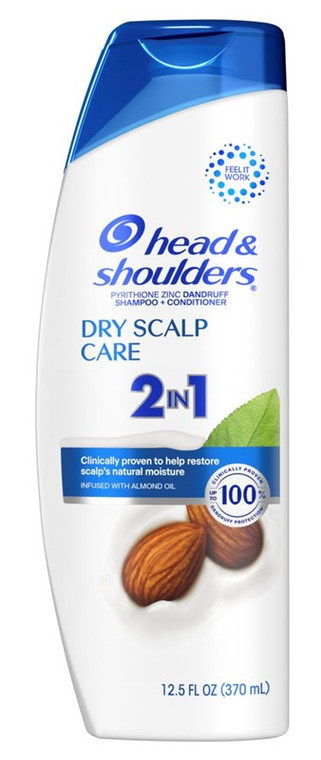 Head & Shoulders Shampoo Dry Scalp Care 2-In-1 12.5Oz