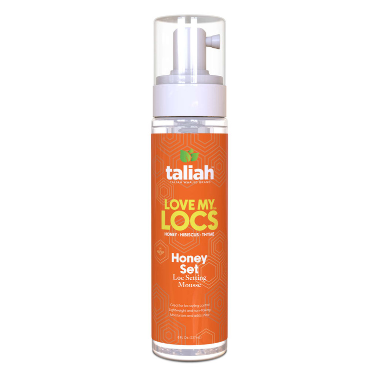 Taliah Waajid Love My Locs Honey Set Loc Setting Mousse 8oz