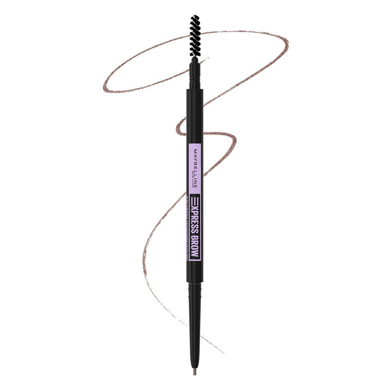 Maybelline Express Brow Ultra Slim Eyebrow Pencil Precision Tip Soft Brown, 0.003 oz