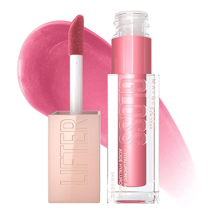 Maybelline Lifter Gloss with Hyaluronic Acid, Petal, 0.18 oz