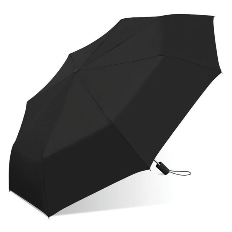 Rainshield Folding Automatic Umbrella Black Durable Weather Protection Accessory 42 Inch 1 Ea