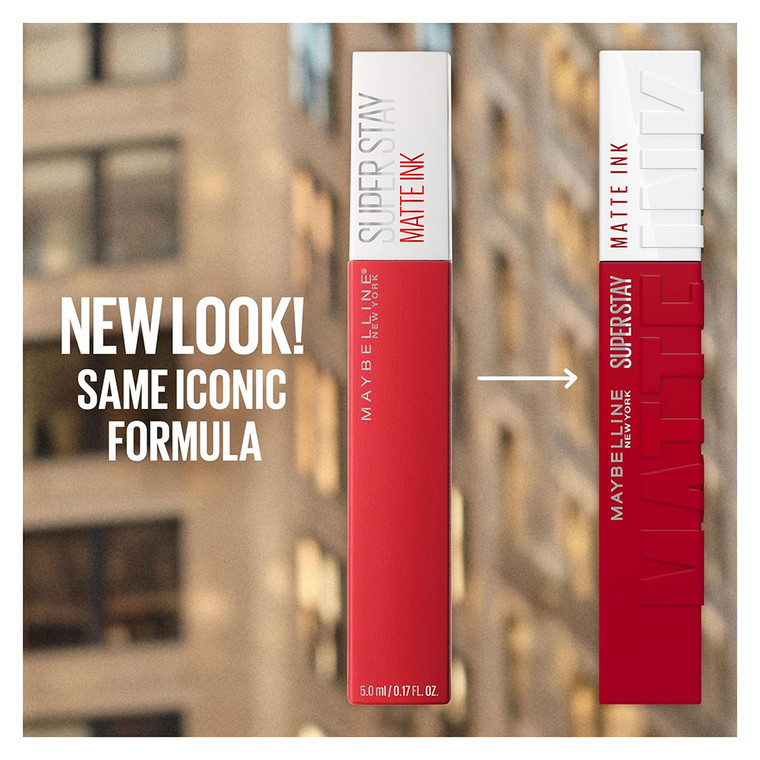 Maybelline SuperStay Matte Ink Liquid Lipstick, 150 Pathfinder, 0.17 oz
