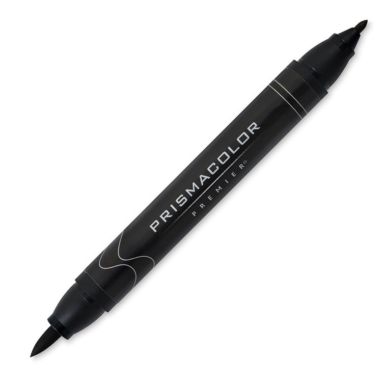Prismacolor Double Ended Chisel and Fine Tip Art Marker Mocha Color Drawing Tool 200 Ea
