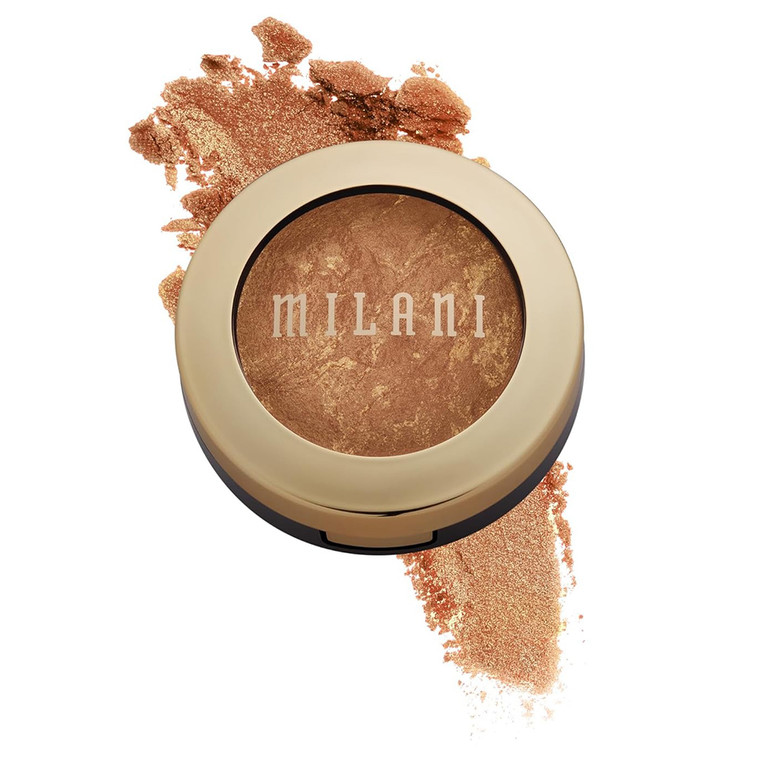 Milani Baked Bronzer Dolce Sun Kissed Glow Soft Shimmer Finish, 0.25 oz