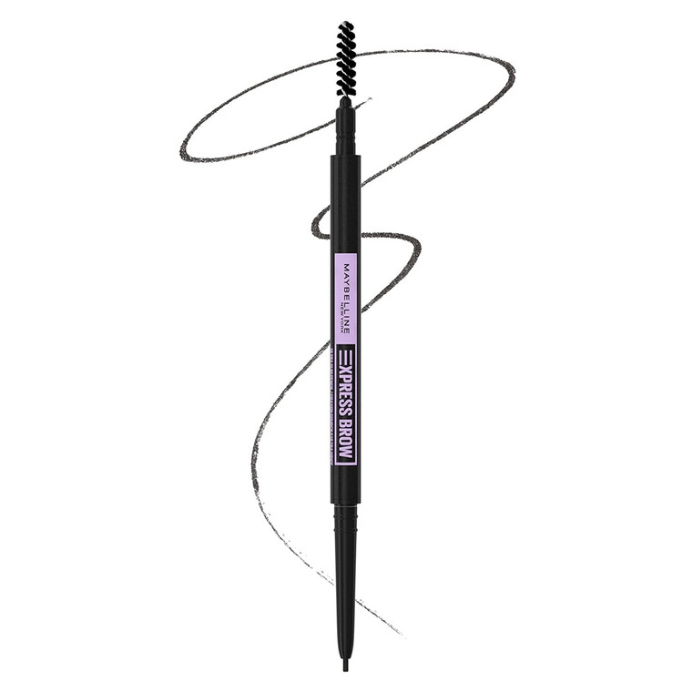 Maybelline Brow Ultra Slim Pencil, Precision Tip, 264 Black, 0.003 oz