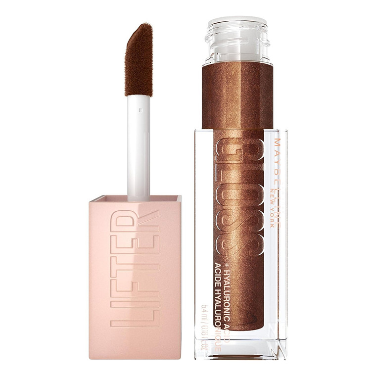 Maybelline Lifter Gloss with Hyaluronic Acid, 10 Crystal, 0.18 oz