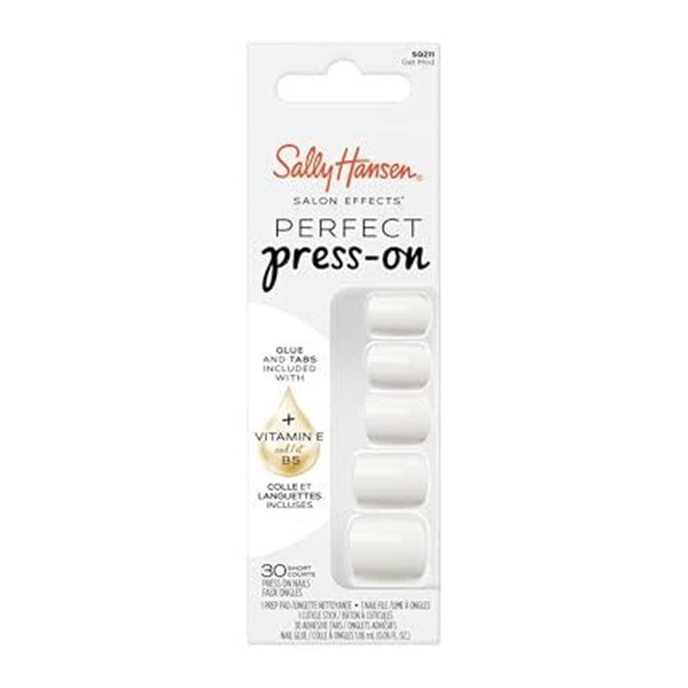 Sally Hansen Salon Effects Perfect Press-On Nails Easy Apply Longwear Get Mod 24 Ea