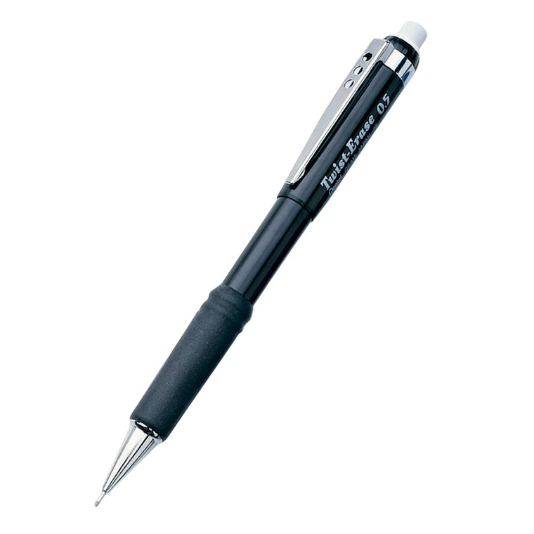 Pentel Twist Erase III Mechanical Pencil with Lead Refill Comfortable Grip Smooth Writing 0.7mm 1 Ea