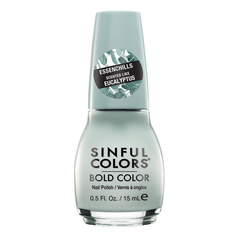 Sinful Colors Essenchills Nail Polish Eucalyptahhh 0.5 Oz