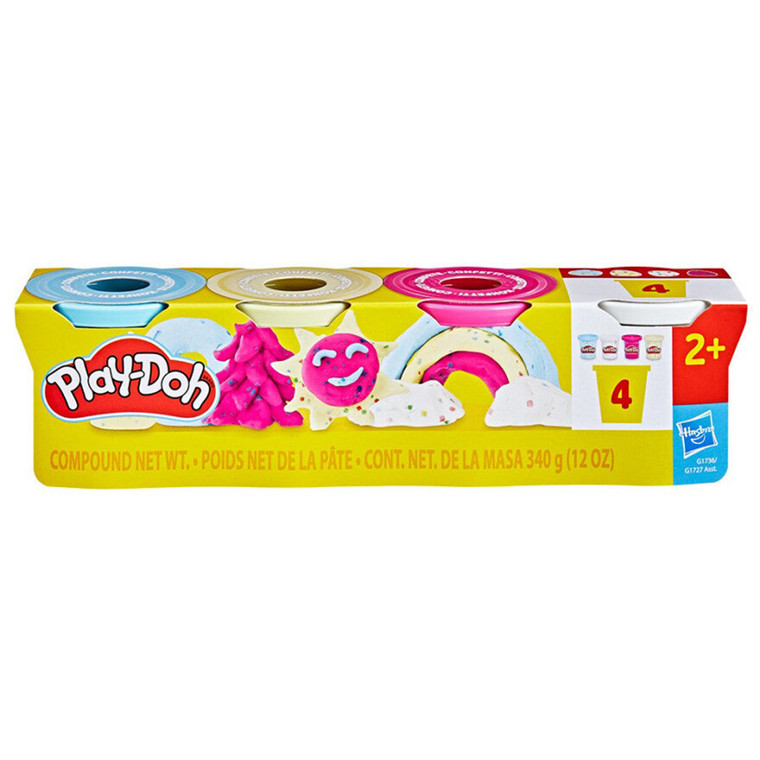 Hasbro Play Doh Specialty Compound Assorted Colors Creative Pretend Play Fun Pack 4 Ea