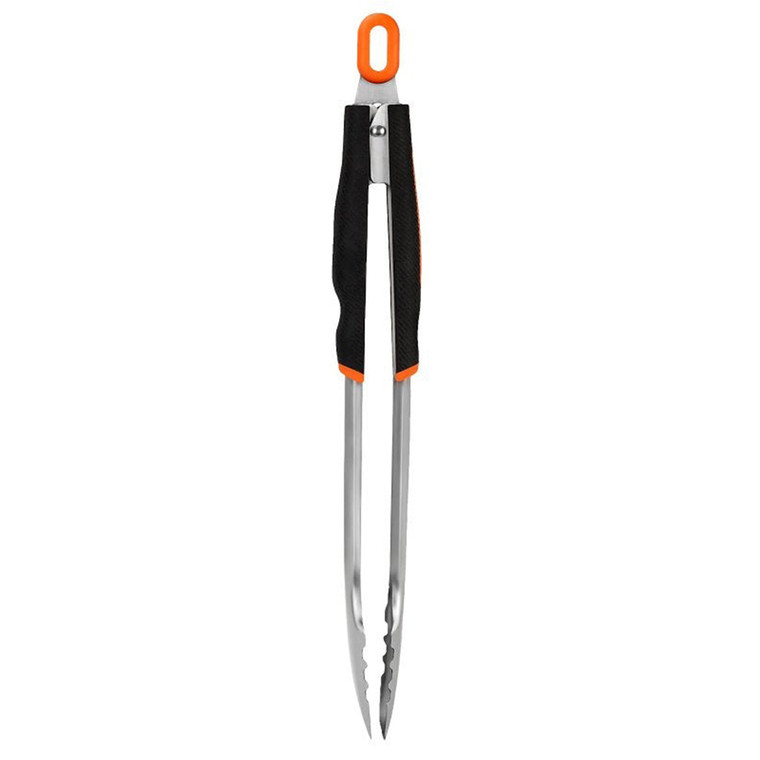 Mr. Bar-B-Q Deluxe Stainless Steel Tongs for Gripping and Turning Food on Grill, 1 ea