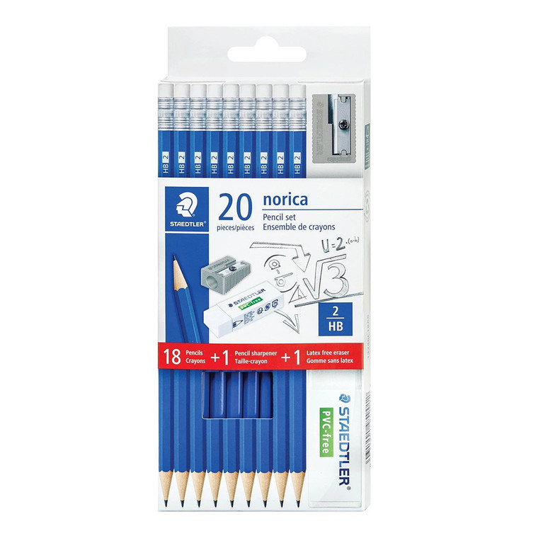 Norica Pencil Set HB Graphite FSC Certified 100 Percent 1 Ea