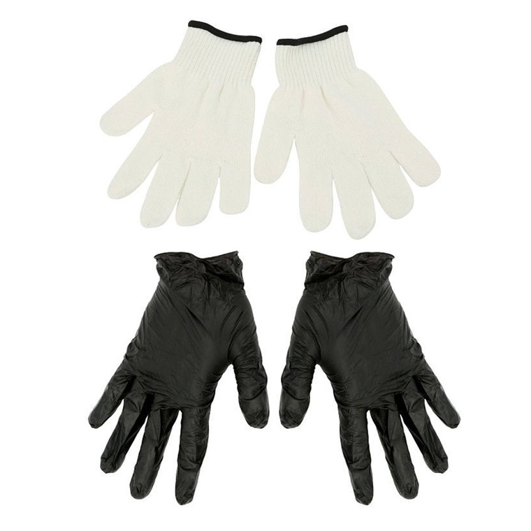 Mr. Bar-B-Q Nitrile Grilling Gloves for Heat Protection and Dexterity, 1 ea