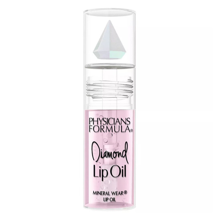 Physicians formula Mineral Wear Diamond Lip Oil Nourishing Glossy Finish Pink Diamond Shade 1 Ea